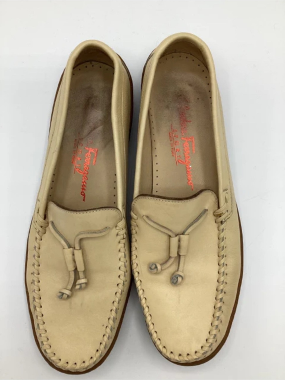 Salvatore Ferragamo Sz 8 Driving Moccasin Shoe
